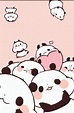 Kawaii Cute Panda Wallpapers - Top Free Kawaii Cute Panda Backgrounds ...