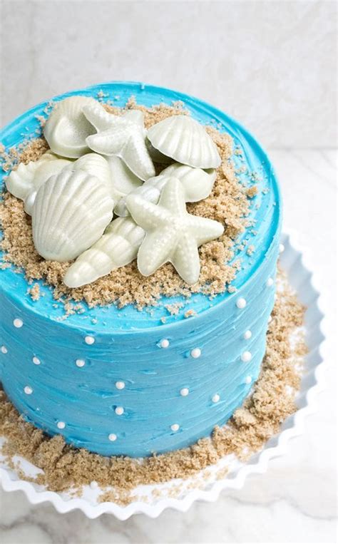 Underwater Ocean Cake Decorating Ideas For A Beach Or Pool Party