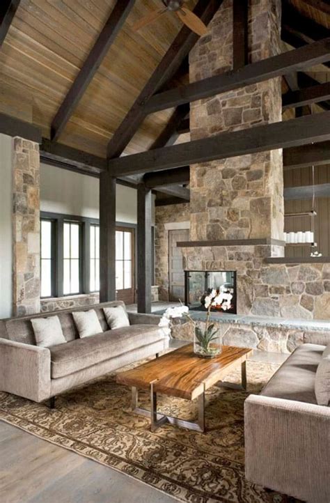55 Awe Inspiring Rustic Living Room Design Ideas