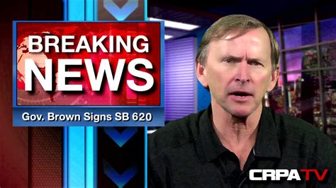 Governor Brown Signed Sb 620 Youtube