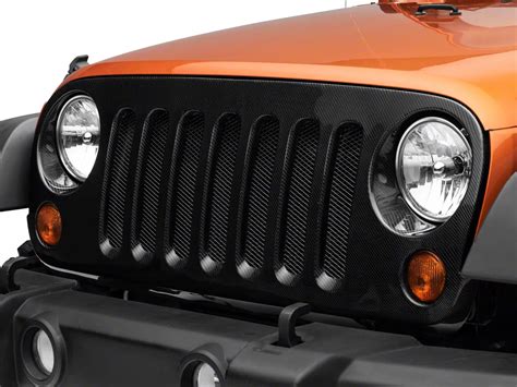 Anderson Composites Jeep Wrangler Grille Carbon Fiber Ac Jpfg 07 18