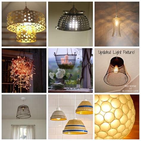 I found it would be best to mount three strips inside the fixture and one on the outside. 20 DIY Light Fixtures - C.R.A.F.T.