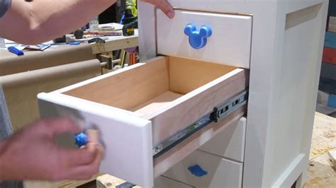 How To Build Desk Storage Cabinet With Drawers Digital Diy Woodworking Plans Youtube