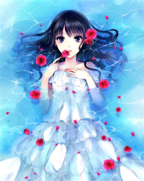 Anime Picture 800x1001 With Original Mizunomoto Long Hair Single Tall