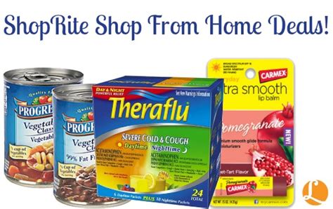 At shoprite, it's our mission to bring you low prices on the best grocery and household products, convenient services and much more. ShopRite From Home Deals - Freebie Deals -Living Rich With ...