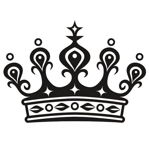 crown queen cartoon ai generative 28782627 png