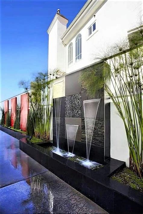 31 stunning modern water feature for your landscape water features in the