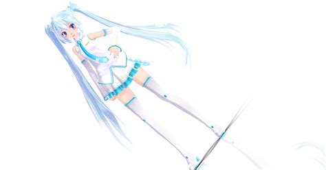 Tda Snow Miku Download By Iwasp0nthiswei On Deviantart