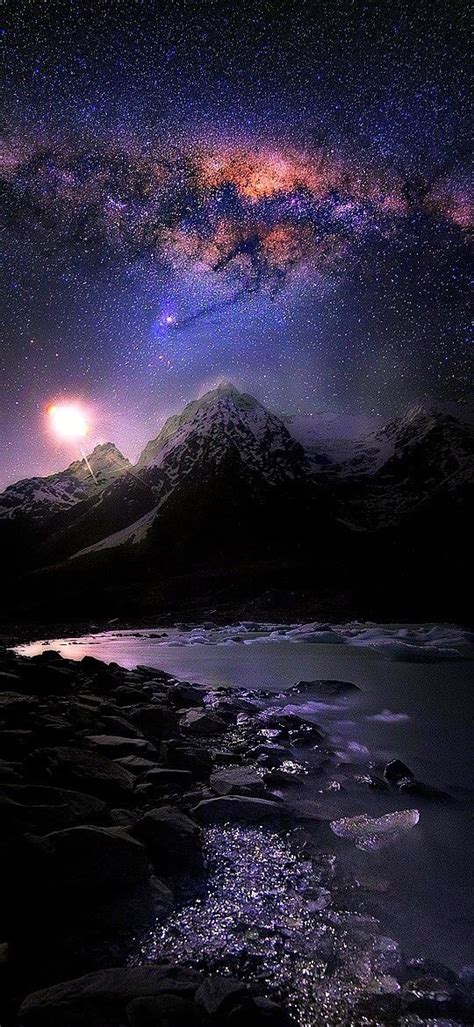 Bluestaratsunrise — Milky Way A Spectacular Night Sky In New Zealand