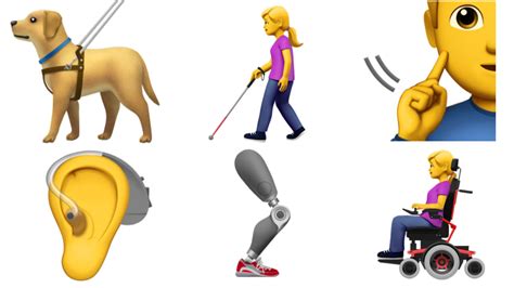 Apple Introduces Emojis Representing Disabilities Abc7 New York