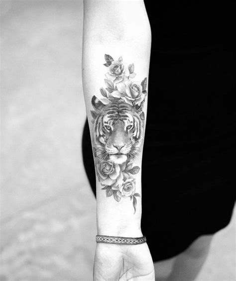 A Beautiful Tiger By Dragon Tattoosforwomen Animal Tattoos For Women
