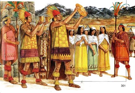 Richard Hook The Incas Историческая иллюстрация Искусство ацтеков