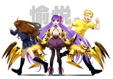 Gilgamesh Passionlip And Kishinami Hakuno Fate And 2 More Drawn By Mackerelsabanoneko