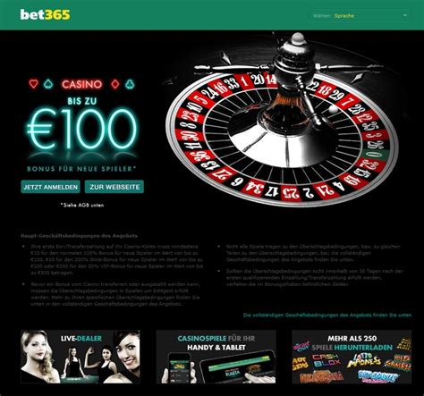 It caters to more than 45 million customers worldwide and is starting to make a name for itself in the. Bet365 Casino Test: 100% bis 100€ kassieren | OnlineCasinos.at