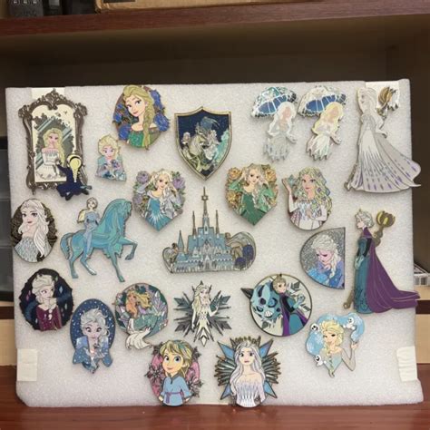 Disney Frozen Pins Elsa Anna Castle Lot Of Special Assortment Limited Pin Picclick