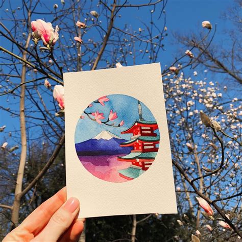 Sasha Unisex в Instagram Obsessed With Japanese Landscape ⛩🌸🥰