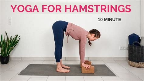 10 Min Yoga Stretch For Tight Hamstrings Yoga With Uliana Youtube