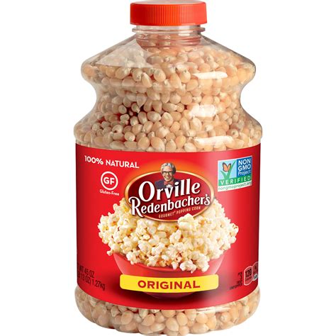 Orville Redenbachers Original Gourmet Yellow Popcorn Kernels 45 Oz