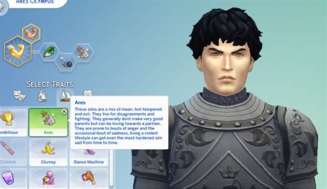 Ares Trait The Sims 4 Catalog