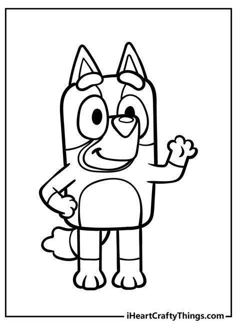 Bluey Coloring Pages Updated 2023 Coloring Sheets For Kids Coloring