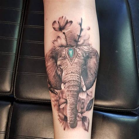 Update More Than 73 Elephant Flower Tattoo Latest Esthdonghoadian
