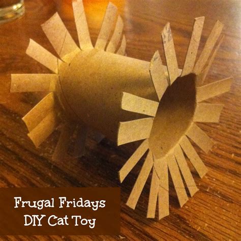 Sunshine Maker Meg Frugal Fridays Diy Cat Toy