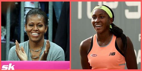 The Sky Is Truly The Limit Former Us First Lady Michelle Obama Congratulates Coco Gauff On