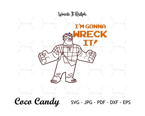King Candy Svg Vanellope Svg Wreck It Ralph Svg Quote Etsy