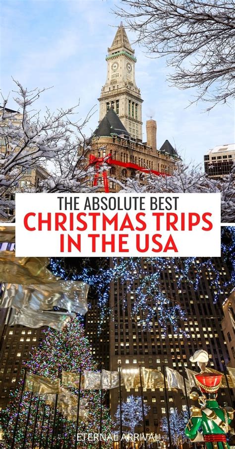 21 Best Places To Spend Christmas In The Usa Eternal Arrival