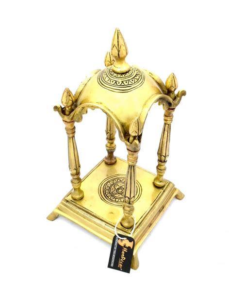 Add a spiritual touch to your home with. Buy Brass Temple Religious Home Decor Brass Showpiece ...