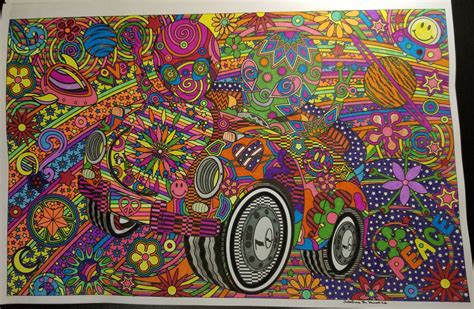 Lisa Frank color me poster | Colorful art, Art, Color me