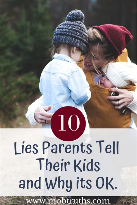 10 Lies Parents Tell Their Kids And Why Its Ok Mob Truths