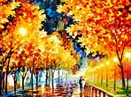 Imágenes Arte Pinturas: Paisaje Impresionista Moderno | Oil painting ...