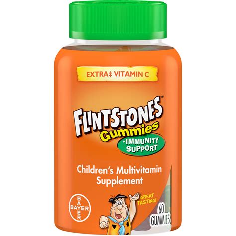 Flintstones Gummies Plus Immunity Support Childrens Multivitamin 60