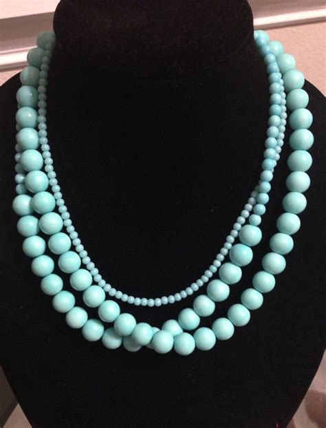 Turquoise Pearl Necklace By Txsoutherncharms On Etsy