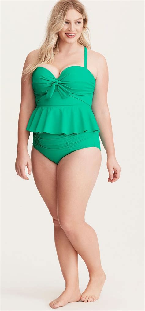 Plus Size Peplum Tankini Swimsuit Swimsuit Fashion Swimsuits Fashion