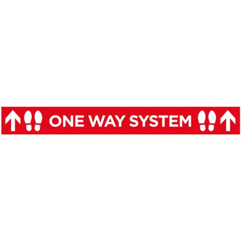 One Way System Floor Markers One Way System Social Distancing Vinyls
