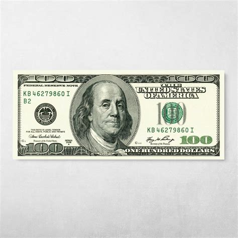 Drawing And Drafting Vintage Hundred Dollar Bill Eraser Benjamin Franklin