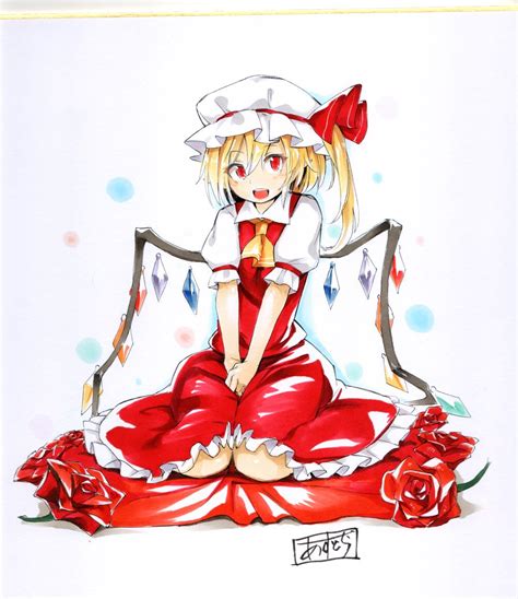 Flandre Scarlet Touhou Drawn By Asutora Danbooru