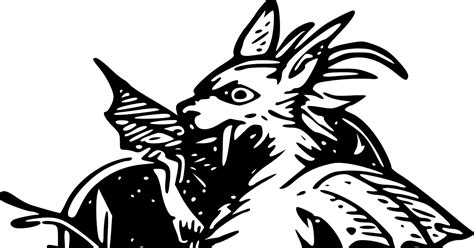 Logo Gambar Naga Hitam Putih Keren Putih Spesial Inspirasi Steph Curry