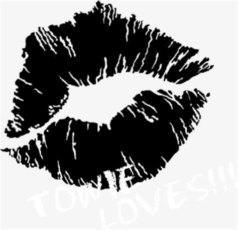 Kiss Lips Clipart Black And White Lipstutorial Org