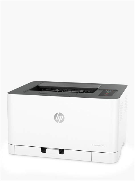 Hp Colour Laser 150nw Wireless Printer With Wi Fi White At John Lewis