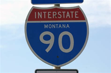 Montana U S Highway 12 And Interstate 90 Aaroads Shield Gallery