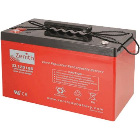 Zenith Deep Cycle Agm Batterie 12v 105ah Im Köder Laden Kaufen