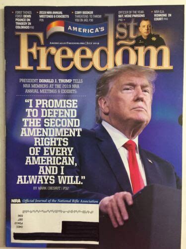 Americas 1st Freedom Magazine July 2019 Ebay