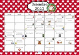 Calendário Comemorativo - Dezembro/2020