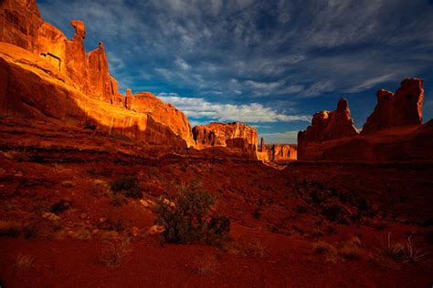 Photo Of Arches National Park In Utah At Sunrise By Dave Jones