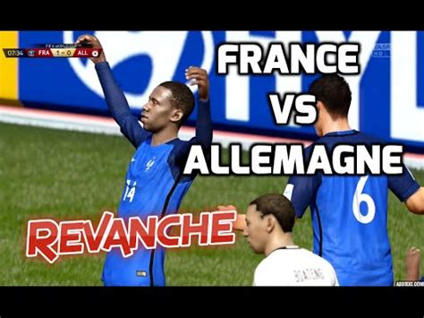 France vs germany live match score and updates euro 2020: HD France vs Allemagne - Revanche Coupe du Monde Fifa 16 ...