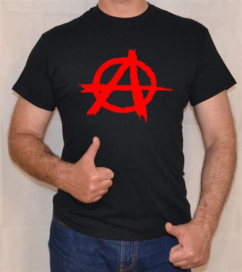 Anarchy Symbol Anarchist Punk Rock Fun T Shirt Ebay