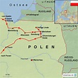 Polen Masuren von wgawlik - Landkarte für Polen